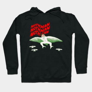 Mothman Mothman Mothman Hoodie